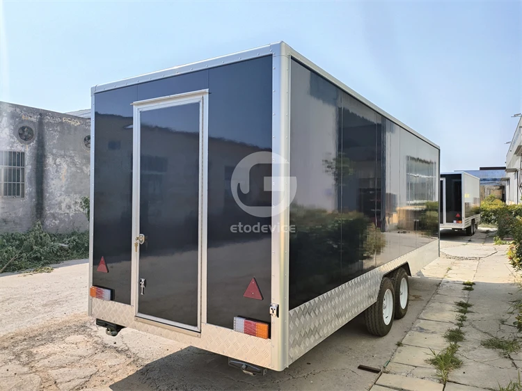 Deep Fryer Trailer French Fry Pizza Cart Sale Coffee Cart Ice Cream Trucks Food Concession Standard Food Cart Equipment