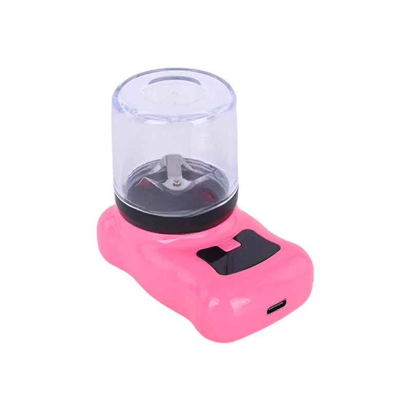 Wholesale Multi color Portable USB Charging Automatic Herbal Dry Herb Crusher Electric Herb Grinder