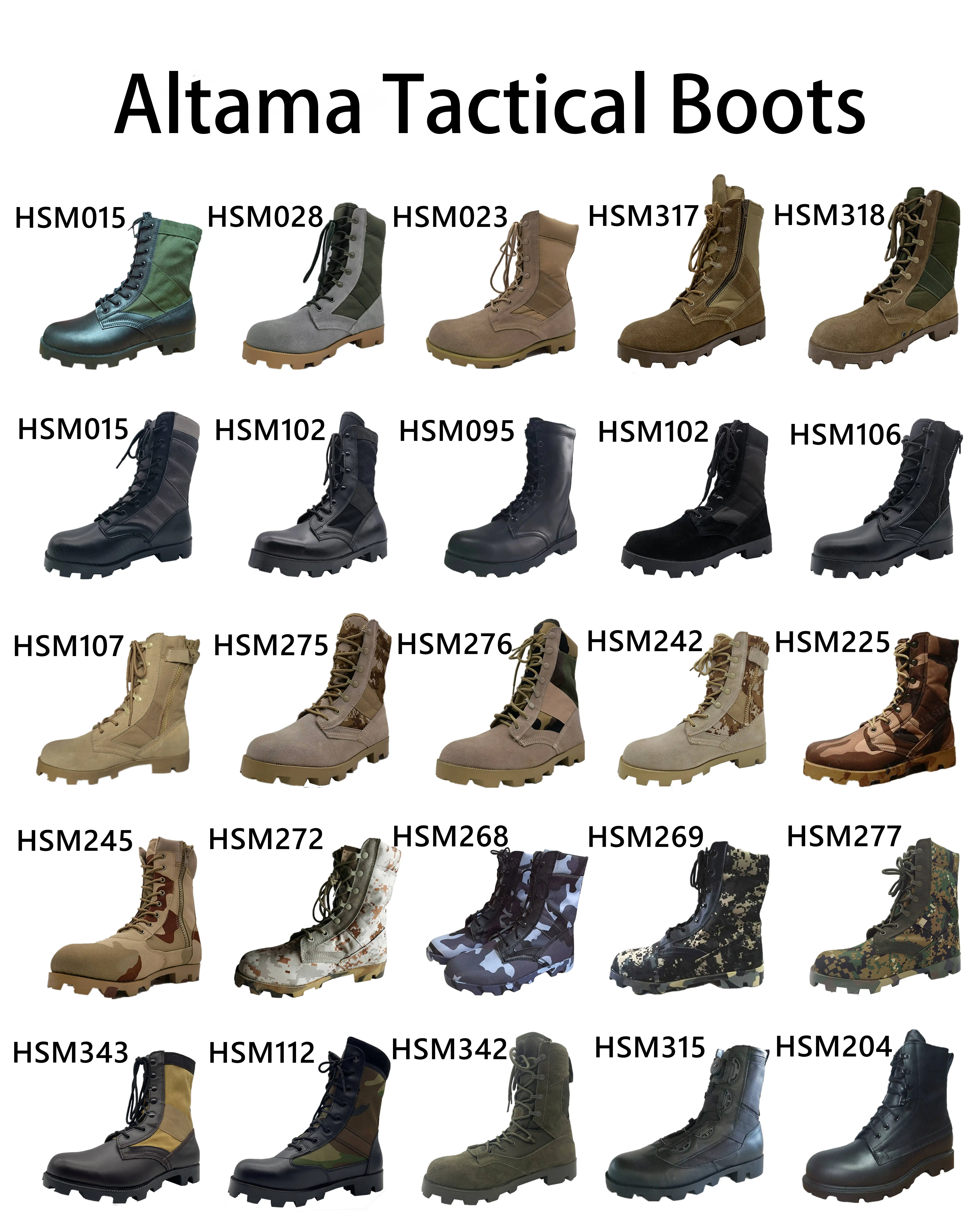 LXG,Panama rubber sole full leather USA tactical boots hot flame resistant leather Altama combat boots HSM095