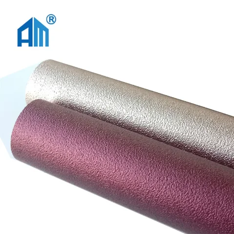 Aluminum foil Metalized Film Decorative Door Membrane Laminate Sheets for MDF Cabinets