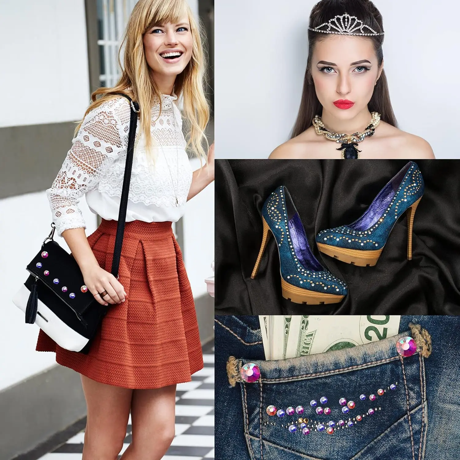 super shine quality good price popular crystal AB color heat transfer hotfix stone