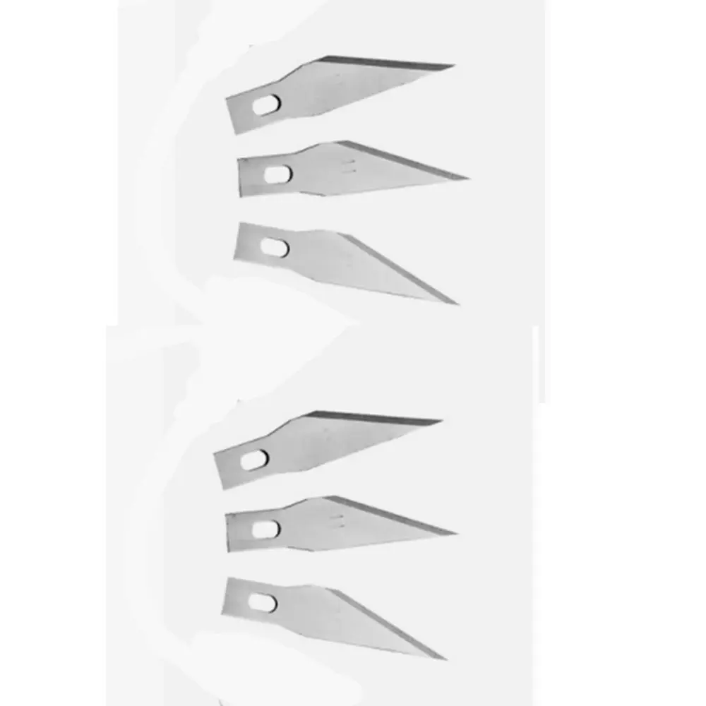 11 Blades Craft Artwork Cutting Knife DIY Carving Knife Stencil Scoring Hobby Chiseling Model Repairing Sculpture Scalpel Knife