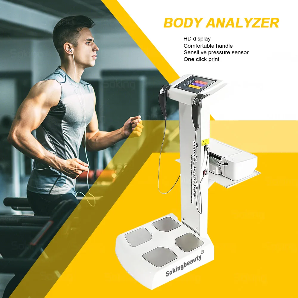 HOT in fitness body analysis 270 280 310 770 570 Body Composition Analyzer Body Fat Analyzer with printer result sheet