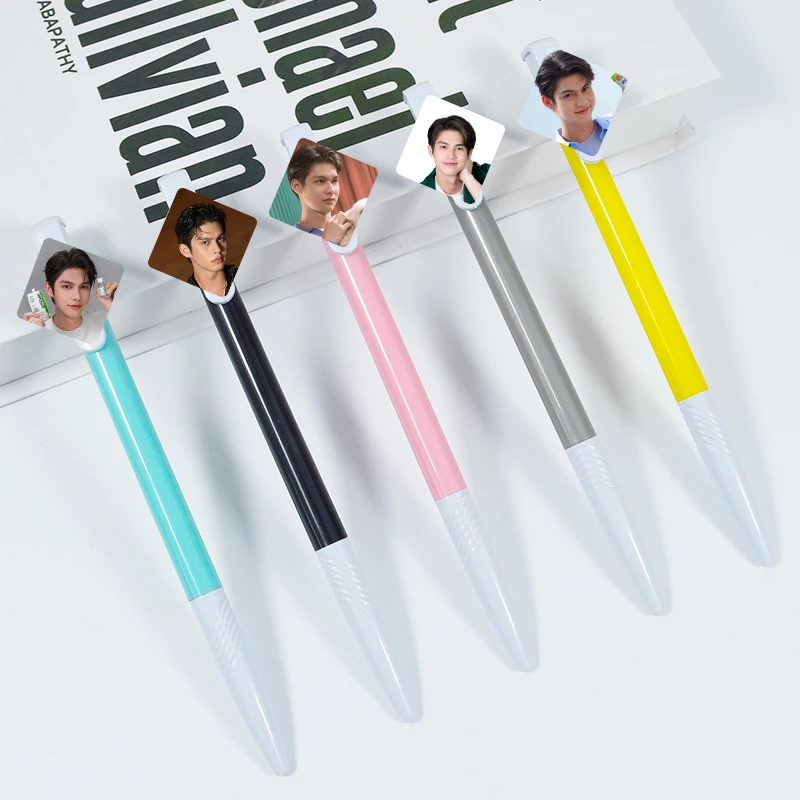 Thai idol character design BRIGHTWIN DEW 0.5 blue gel pen signature pen student writing gift office pen