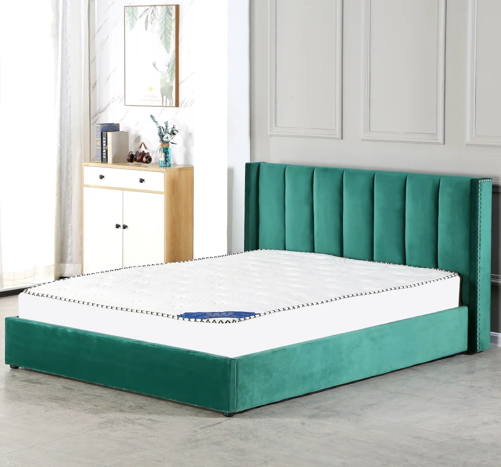 BedRoom King Size Dimensions Luxury Furniture Modern Bedroom Hotel Bed Set Double Beds