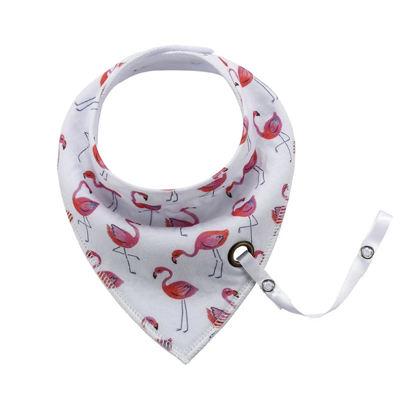 
Factory wholesale custom new design printed high quality cotton baby teether bibs baby boy bibs cotton bandana 