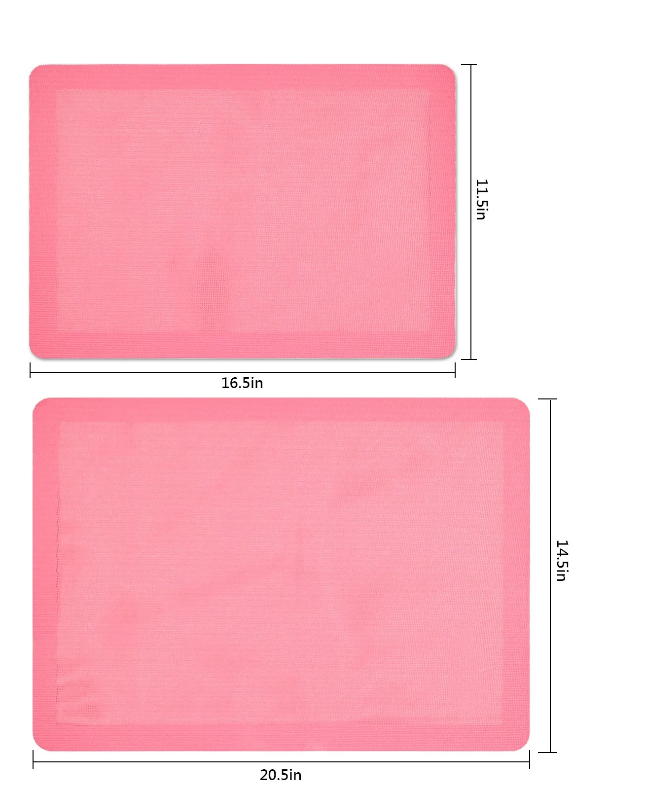 Индивидуальные размеры с антипригарным покрытием розового цвета сетчатая вставка из силикона коврик для выпечки Мат Печенье Хлеб силиконовые хлеба