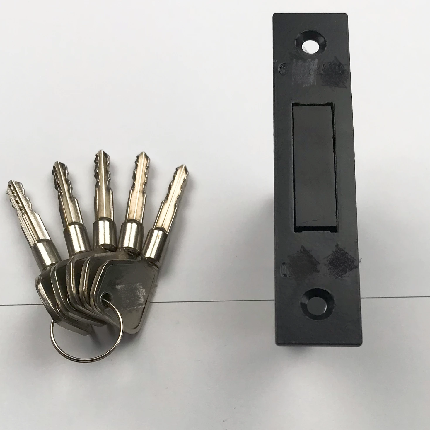 cross key dead bolt  door  lock