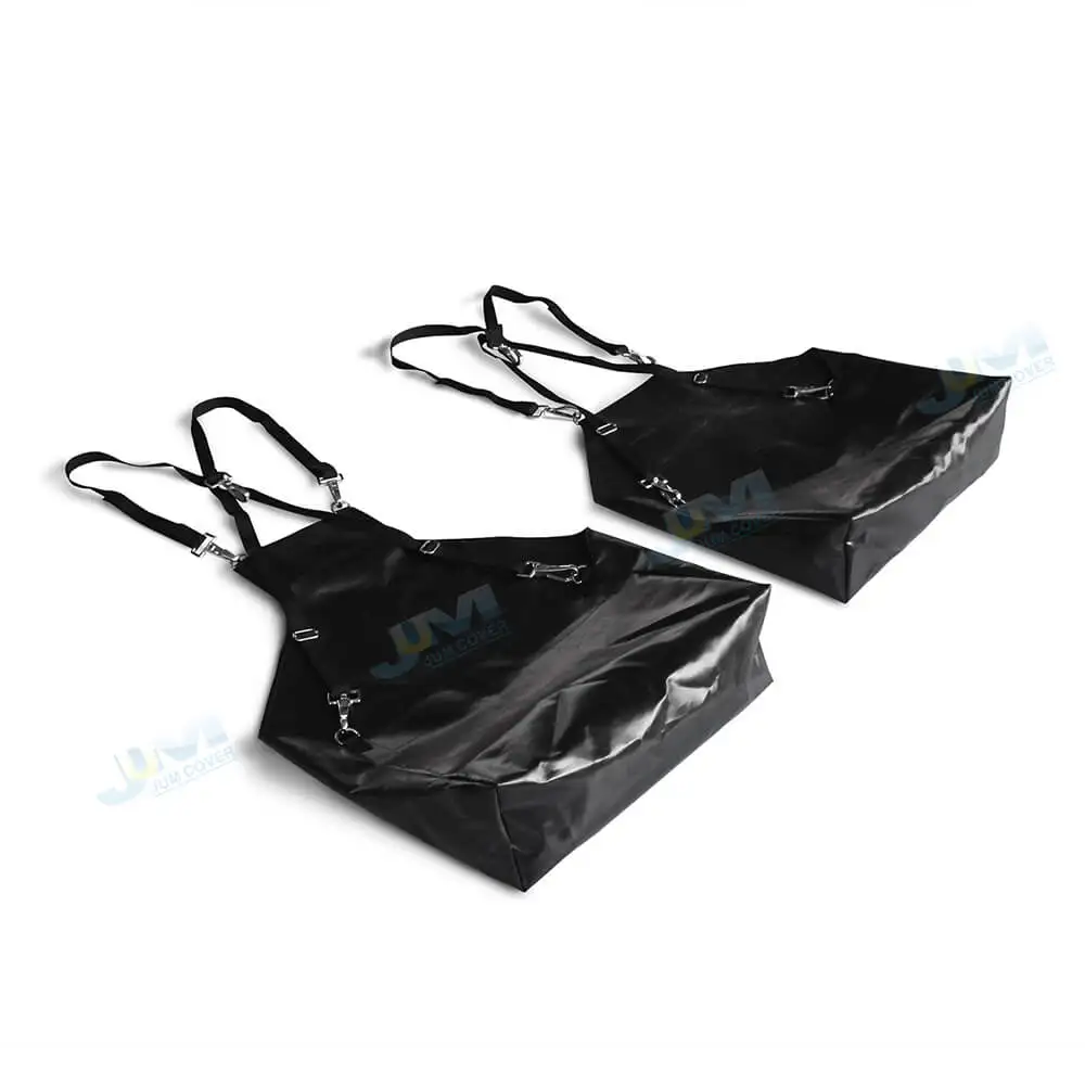 Custom PVC Coated Fabric Horse Manure Bag, Horse Poop Collecting Horse Saddle Bag