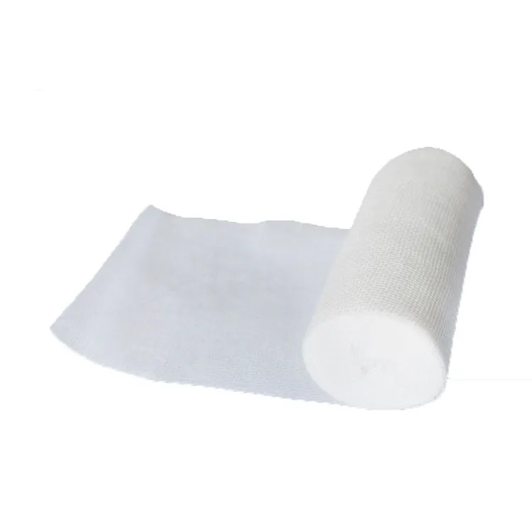 Wholesale custom high absorbency and softness woven fabric gauze bandage
