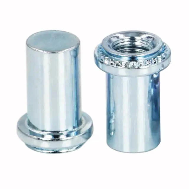 6# 8# INCH M3 M4 M5 M6 half all threaded carbon stainless steel aluminum round hex flat head waterproof clinching standoffs