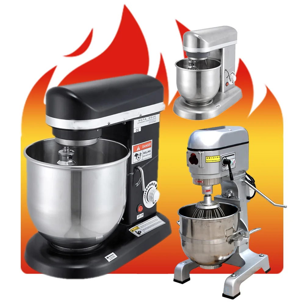 Customize Automatic Lifting Dough Mixer Machine Bread Kitchen Planetary Industrial Cake Commercial Stand Dough Food Mixers