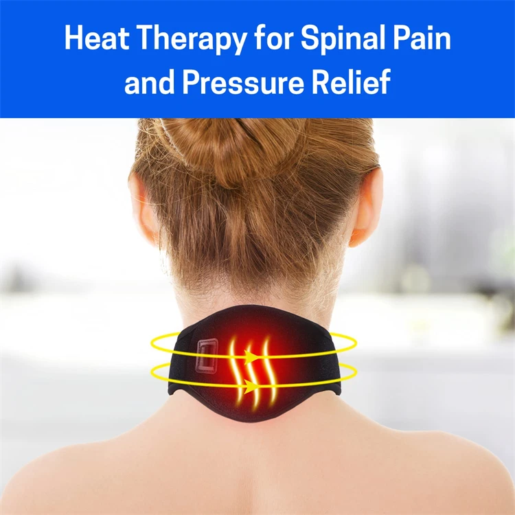 Universal Cervical Collar Electronic Warmer Neck Heating Wrap Pad Neck Brace for Neck  Pain Relief and Pressure Relief