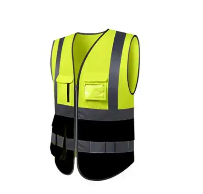 Wholesale high quality reflective vest multi-pocket environmental health construction safety vest
