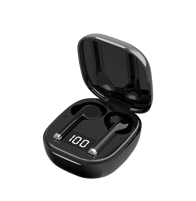 
YK Design Newest TWS earphone headphones for sport earbuds wireless earphones with LED 