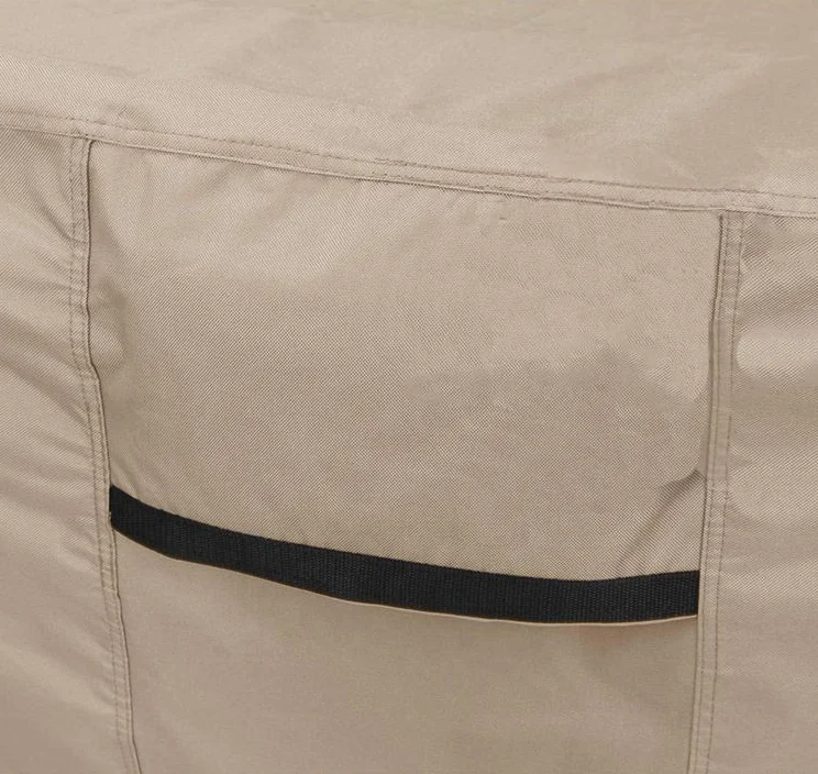 Polyester Oxford 600D with PVC Fabric Outdoor Patio Furniture Table Cover Waterproof Cover for Garden Furniture