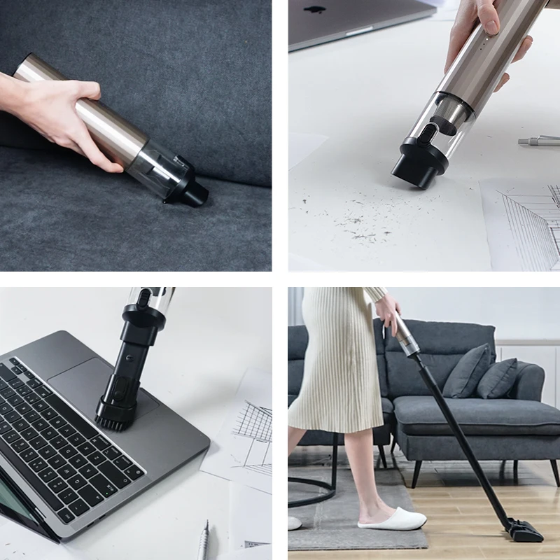 2021 New Design 120W 12V Car Seat Mini Vacuum Cleaner with 16kPa Strong Suction