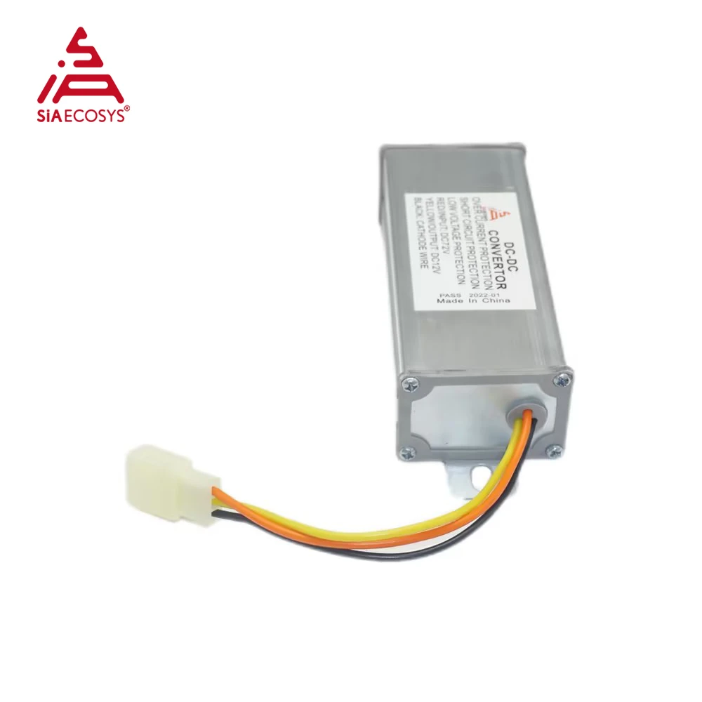 Распродажа! DC-DC преобразователь QS 72V на 12V 15A для электрического велосипеда/электрического скутера/электромобиля
