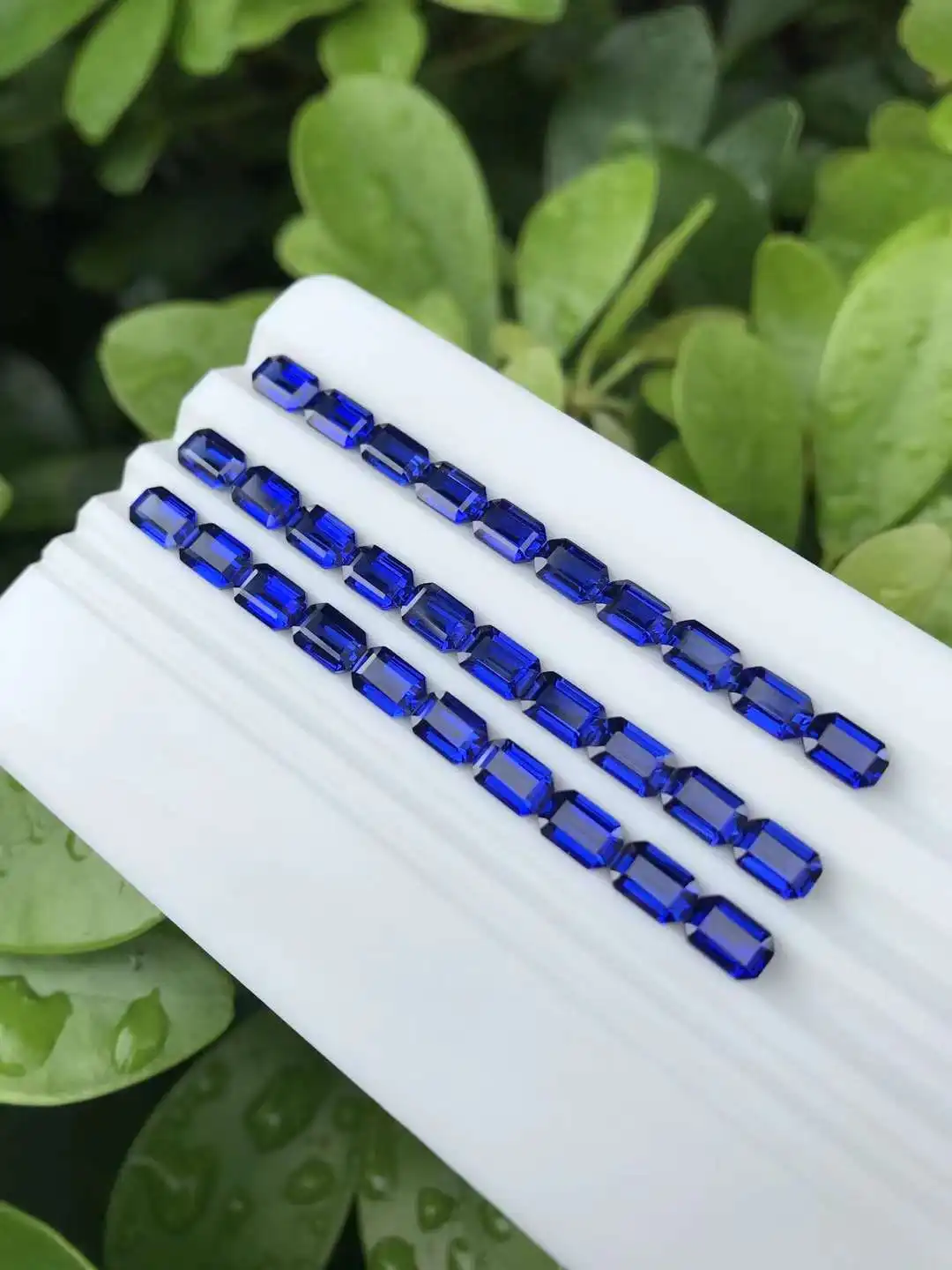 Wholesale Lab Grown Sapphire Natural Color 1ct 5ct Cushion Loose Gemstones Synthetic Sapphire High Quality Price per Carat