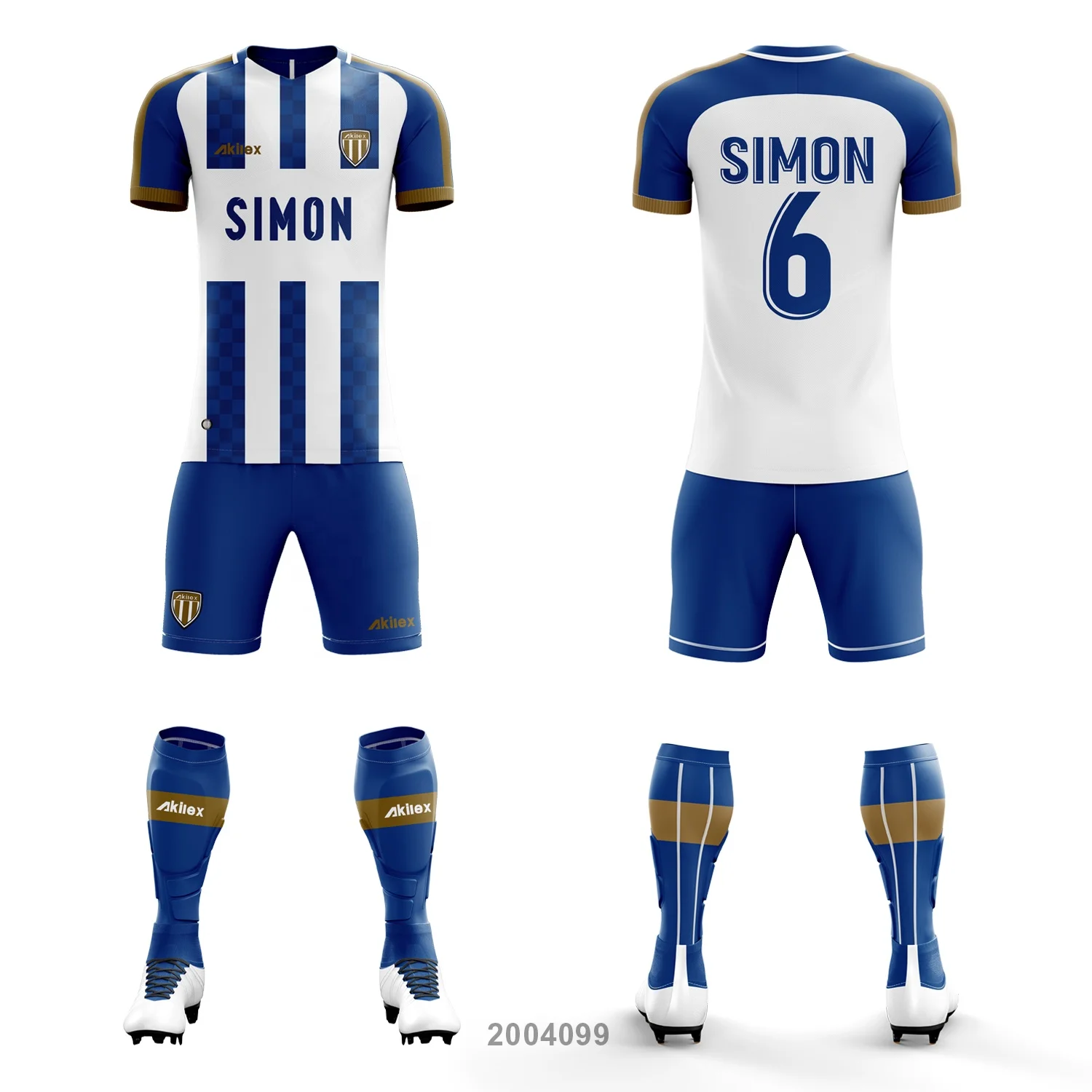 Football Club T Shirts Wholesale Soccer Uniform Sport Clothes for Kids