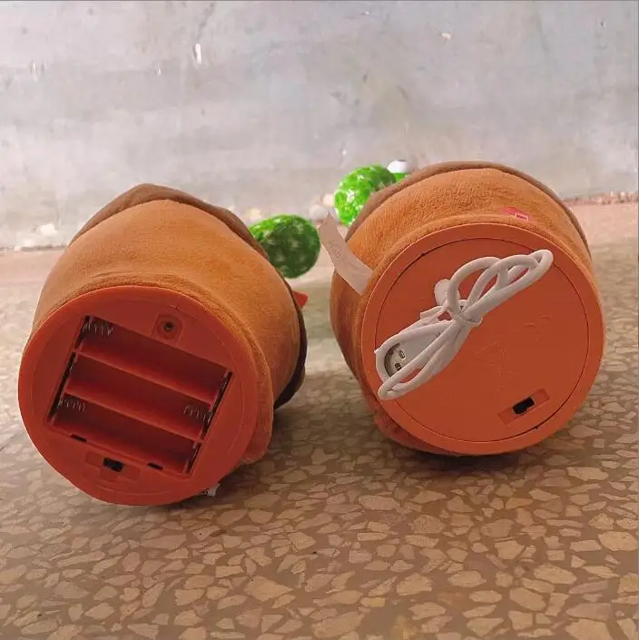 Electric Cactus Toy  Dancing Cactus 120 Songs Singing Talking Record Repeating What You say dancing cactus toy record and repeat