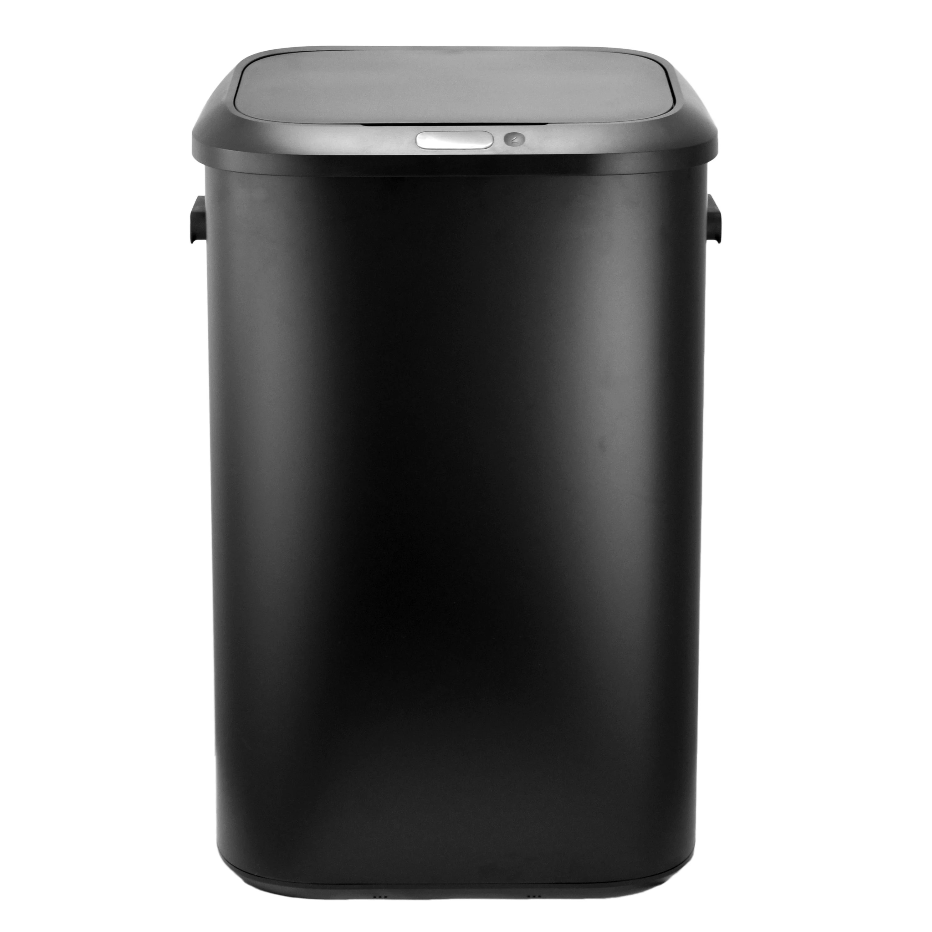 50L Rectangular Sensor Touchless Stainless Steel Recycling Bin Smart Electronic Lid Indoor Use Standing Structure