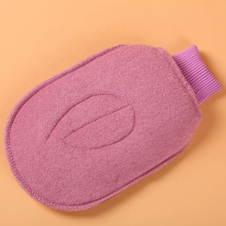2024 Bathing Body Soft Foam Ball Whole Body Scrub Exfoliating Gloves Cleaning Body Viscose Fiber Exfoliating Gloves