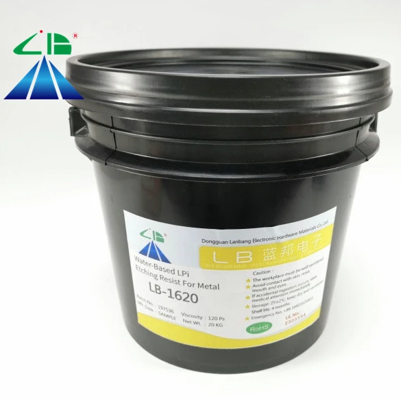 
Water based etch resist ink for PCB circuit 