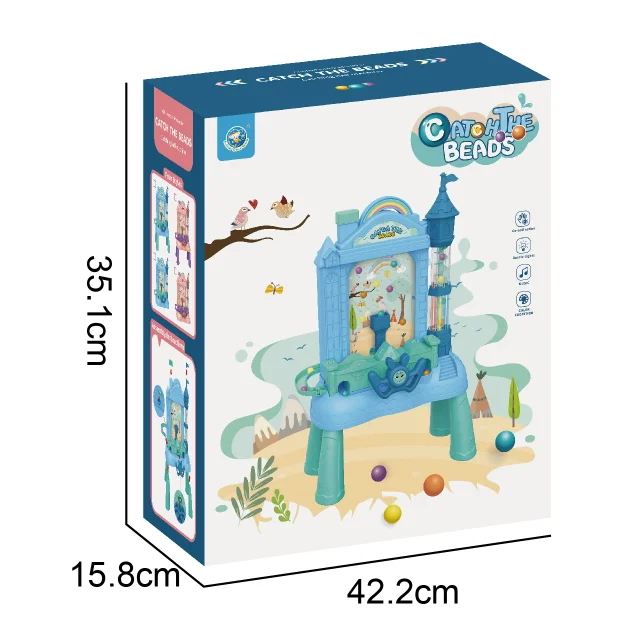 Pinball machine Kids educational catcher ball contest game machine catching ball toys and games toy