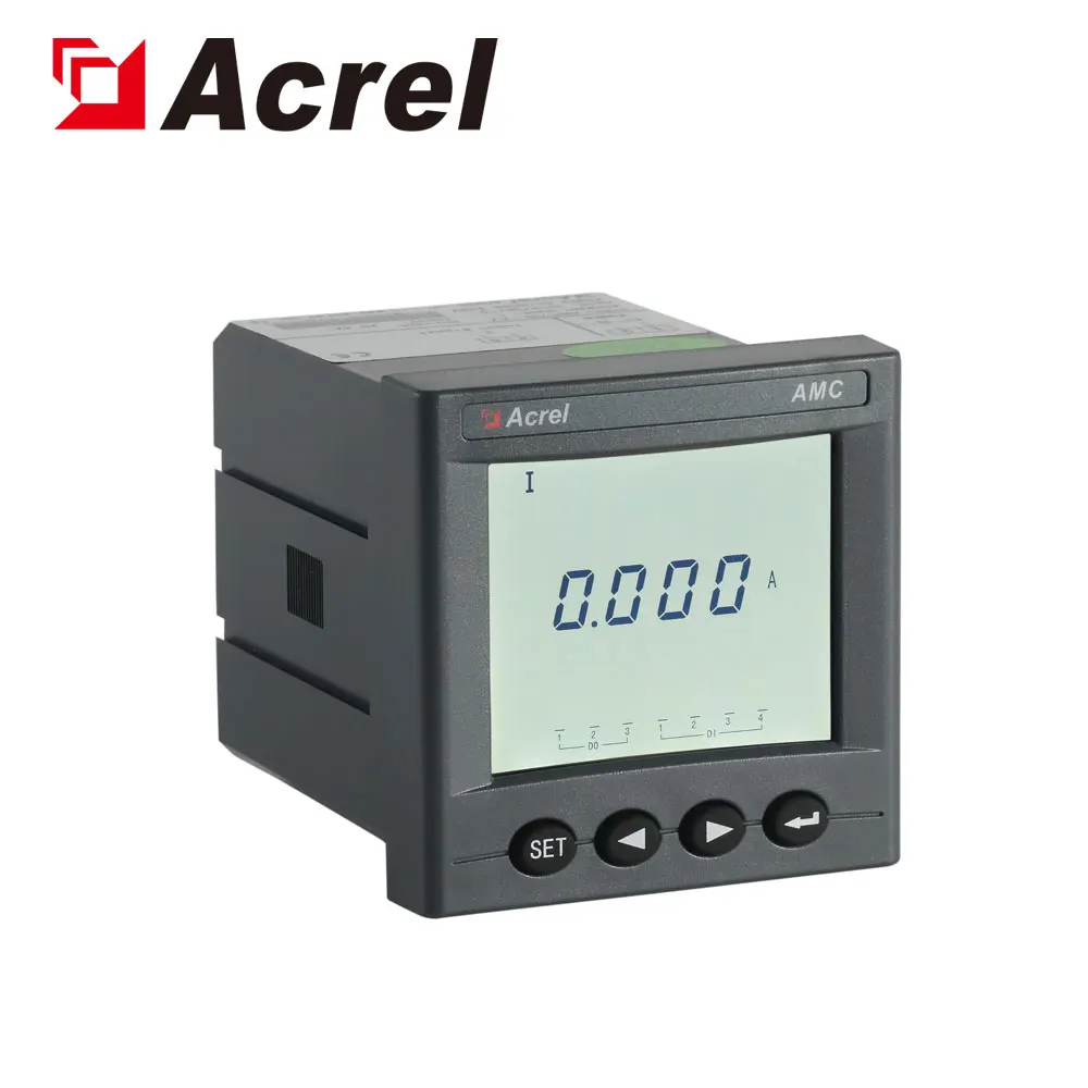  Acrel AMC72L-AI однофазный цифровой ЖК-дисплей Смарт переменного тока Амперметр 72*72 щитовой измерительный