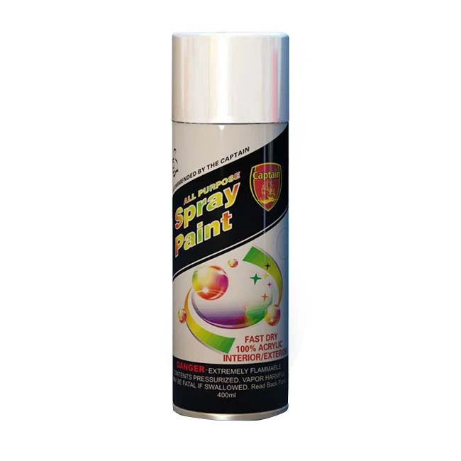 400ml High Quality Silver Coating Paint Cold Galvanizing Zinc Spray