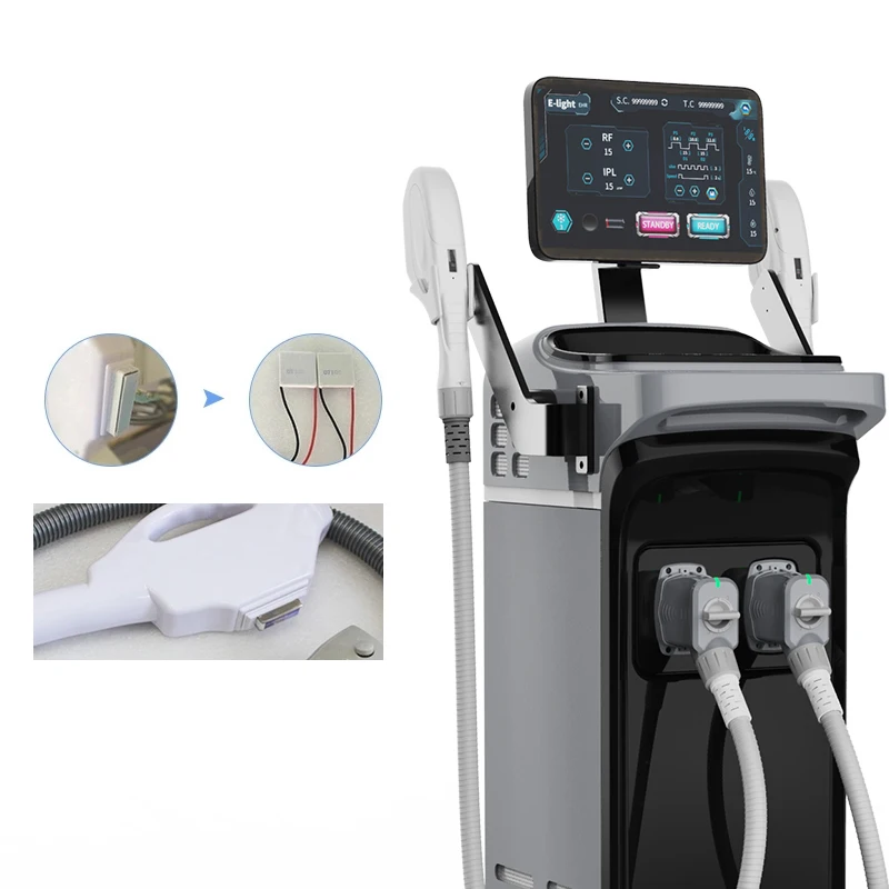 2023 Cheap Hair Removal Skin Tightening Salon/Spa Salon Spa Beauty Machine E Light Ipl+Rf With Two Handpieces