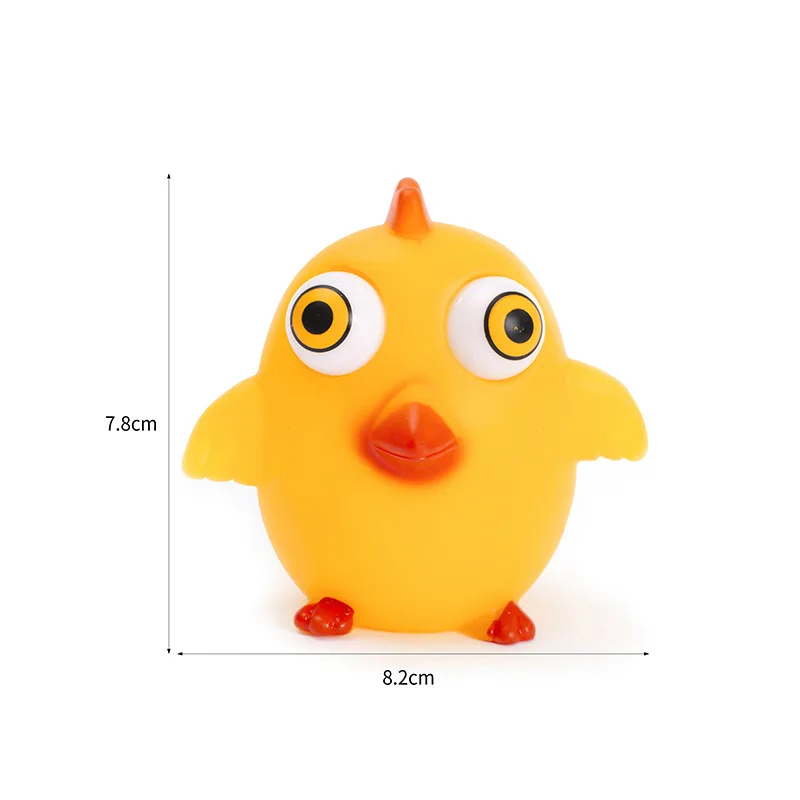 Cartoon Animal Squeeze Antistress Toy Boom Out Eyes Doll Stress Relief Panda Fidget Toys Figure Decompression Toys Silicone