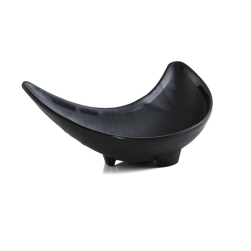 Qualified Unbreakable Frost Plastic Serving Plates Reusable Japanese Restaurant Melamine dish