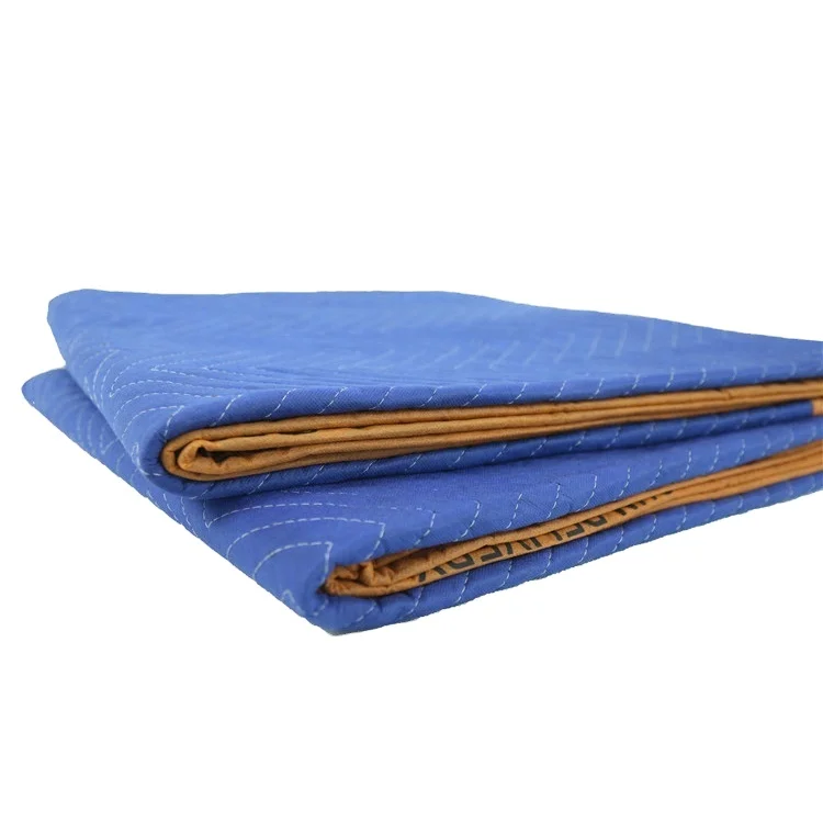 72x80 Inches Thick Furniture Moving Blankets custom logo moving blankets manufacturer For Protect