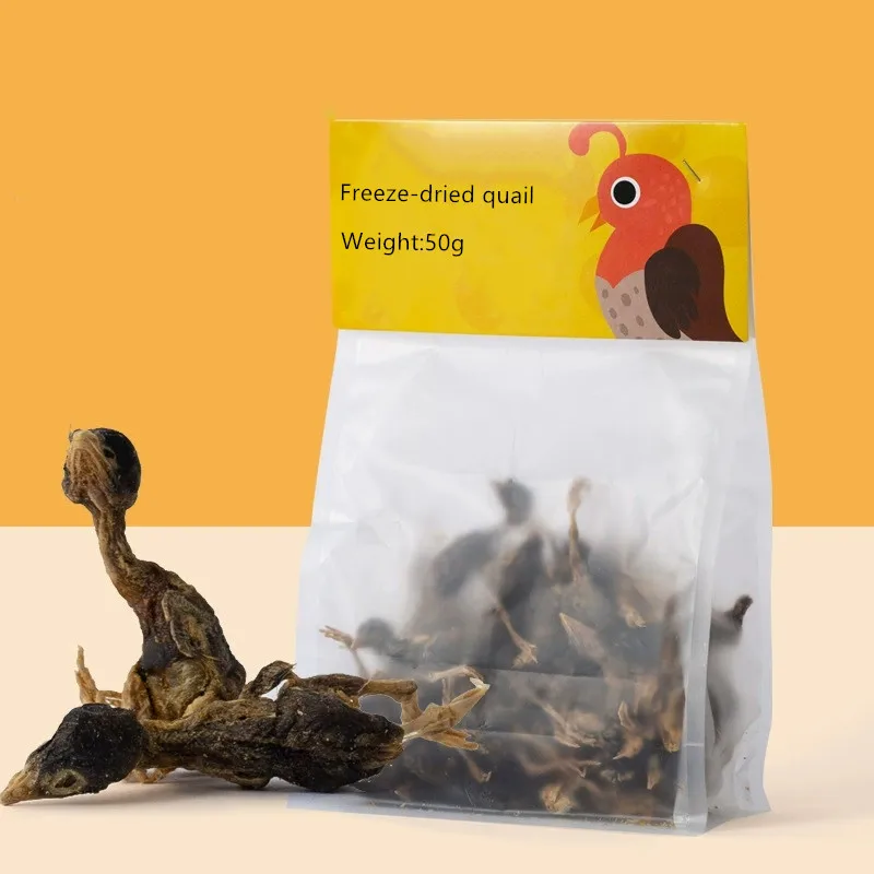 Freeze Dried Raw Complete Meat or Yolk for Cats Dogs High Protein Pet snacks