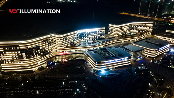 IP68 waterproof fireproof wall washer aluminium body outdoor LED light item