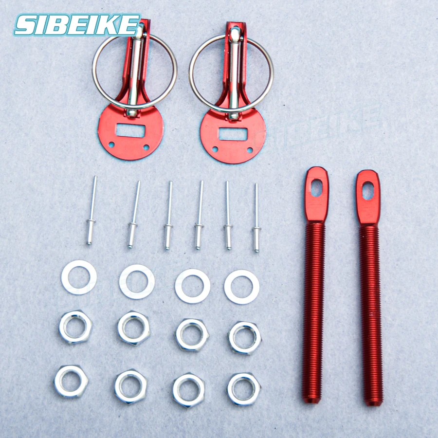 Racing Car Accessories Universal Car Engine Hood Pin Lock Bonnet Lock