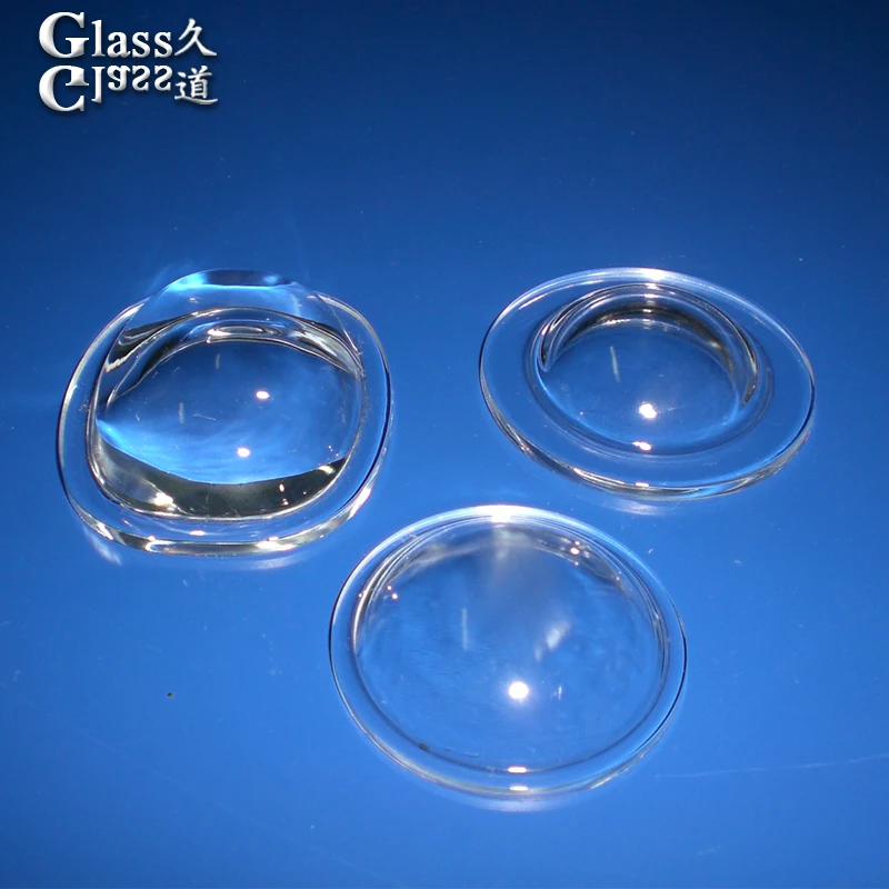 Best quality pyrex glass aspheric glass polishing led lens