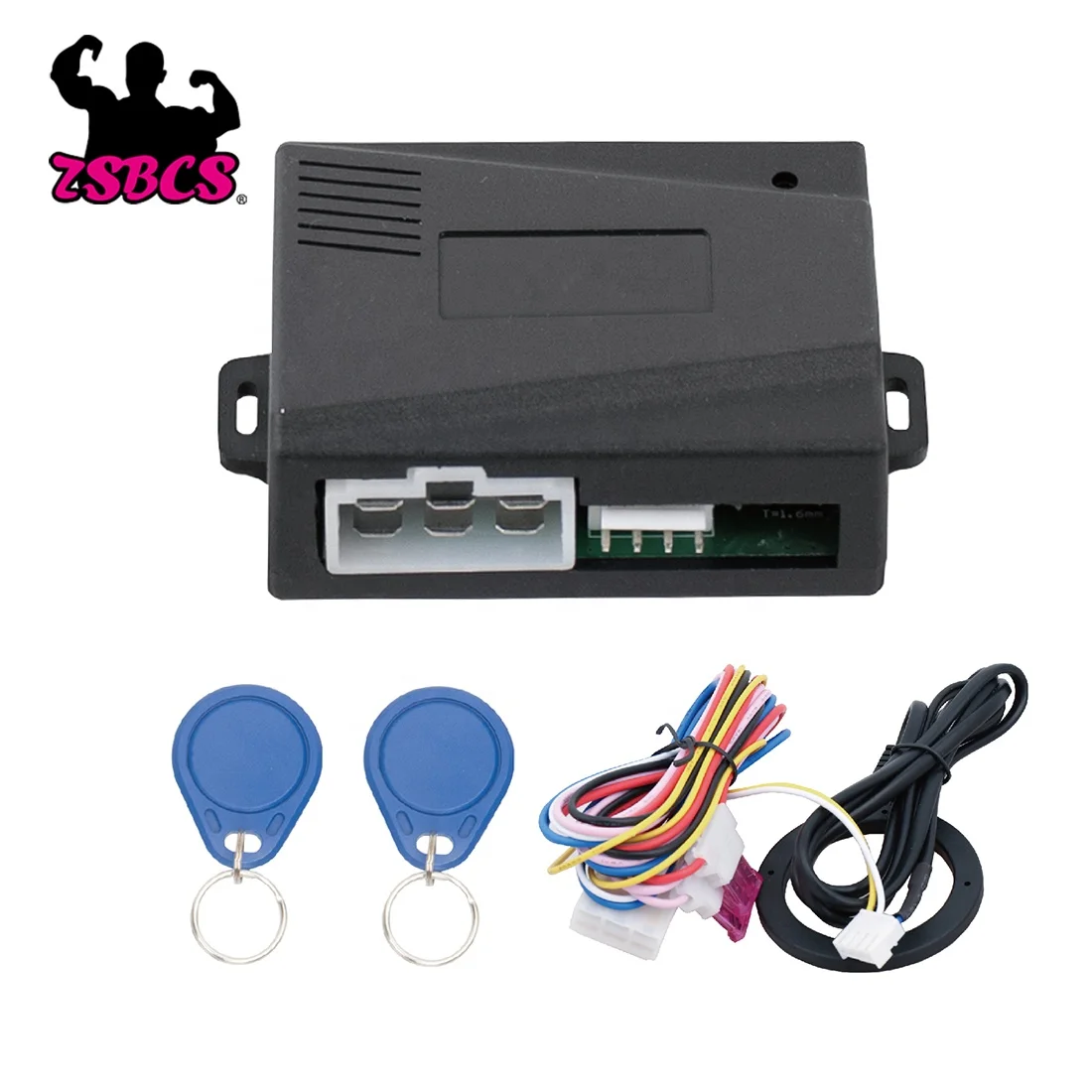 Universal Anti Theft RFID Auto Immobilizer Keyless Entry Engine Security System With IC Card Magical Car Alarms E12