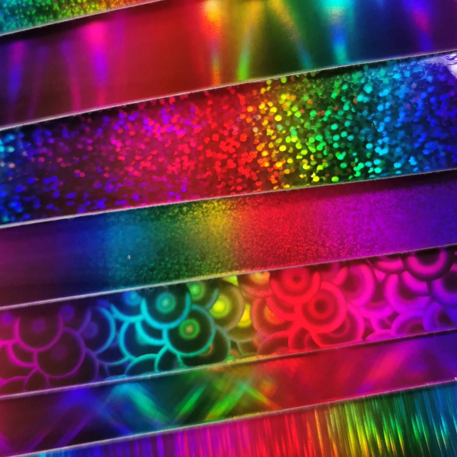 Factory special price direct sales of environmentally friendly fantasy color laser metal mirror pu leather performance clothing