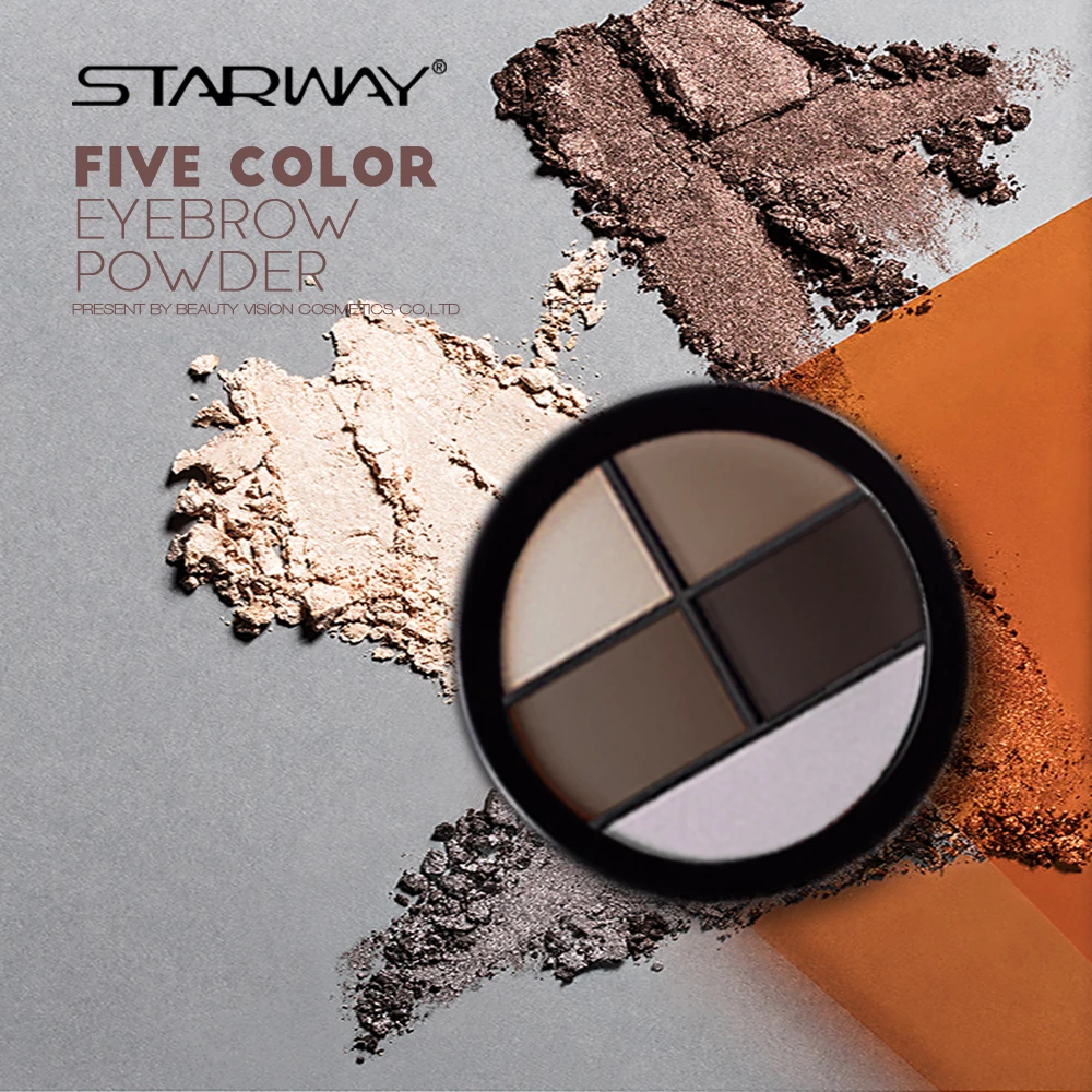 cosmetic pressed eyebrow powder manufacturer private label waterproof high pigmented eyebrow powder