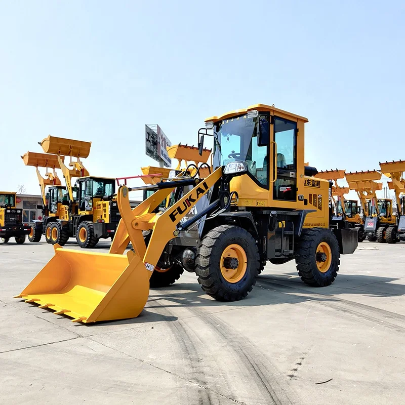 Mini Wheel Front End Loader Ce Wheel Loader Wheel Loader YUNNEI Engine ZL926 1.6t for Sale Automatic