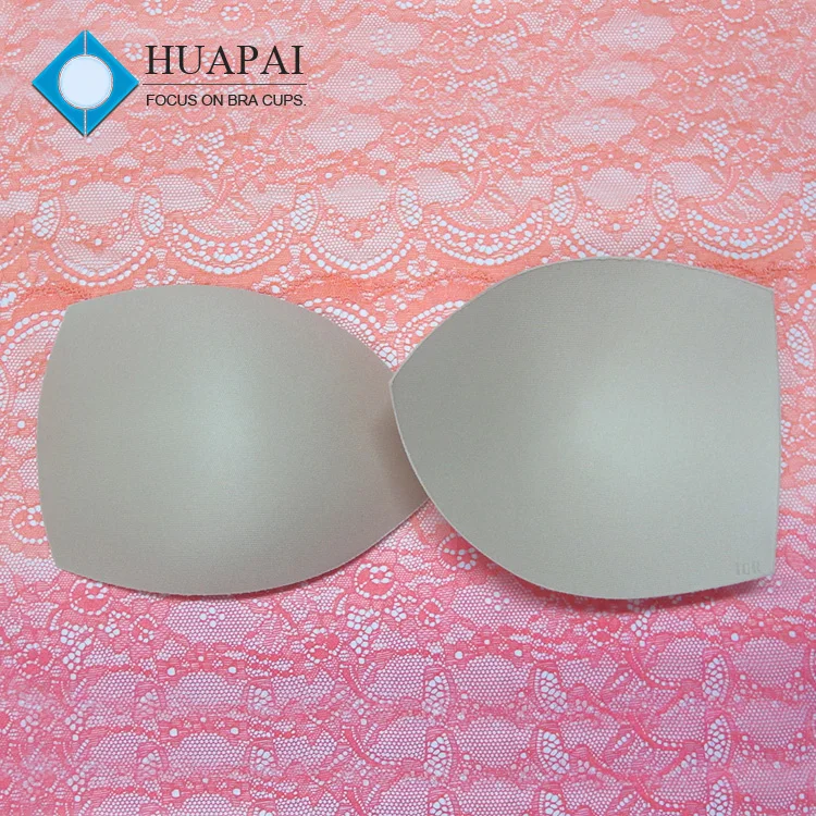 Pass OEKO TEX recycle fabric bra pad Factory price wholesale molded Sports Bra foam cup
