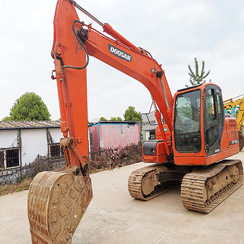 high quality used excavator DOOSAN DX150 digging digger machine doosan DX150 used hydraulic crawler excavator wholesale  stock
