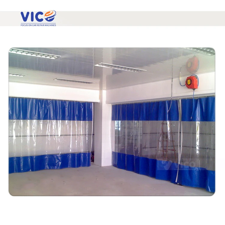 Vico Car polishing room Complete Pre-Paint Auto Preparation Workstation Eco-Friendly Automotive Spray Paint Prep Station*VPS30