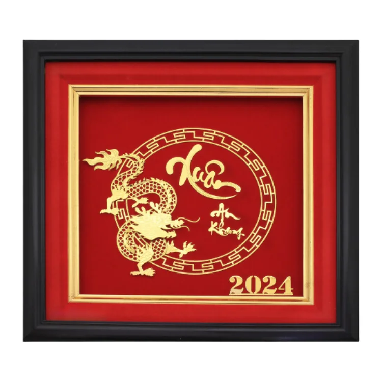 Picture Gold Hong Pham Jewelry Fast Delivery Dragon Statue Home Decor Customized Traditional Style Vietnam Manufacturer