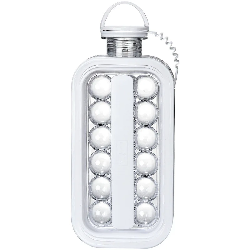 wholesale ice cube tray 2 in 1 portable field hockey machine water bottle with 17 compartments cooling field hockey