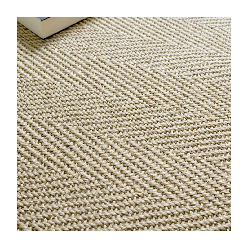 natural fiber China sisal rug large herringbone sisal carpet floor rug