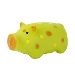 Wholesale Price Plastic Boar Pig Squeak Durable Chew Toy Cute Pet Interactive Toy For Dogs Good Quality Pet Toys